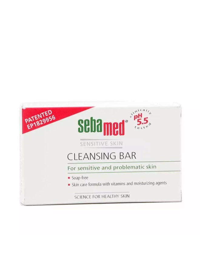 Sebamed PH 5.5 Cleansing Bar for Sensitive and Problematic Skin- 100gms - Image 1