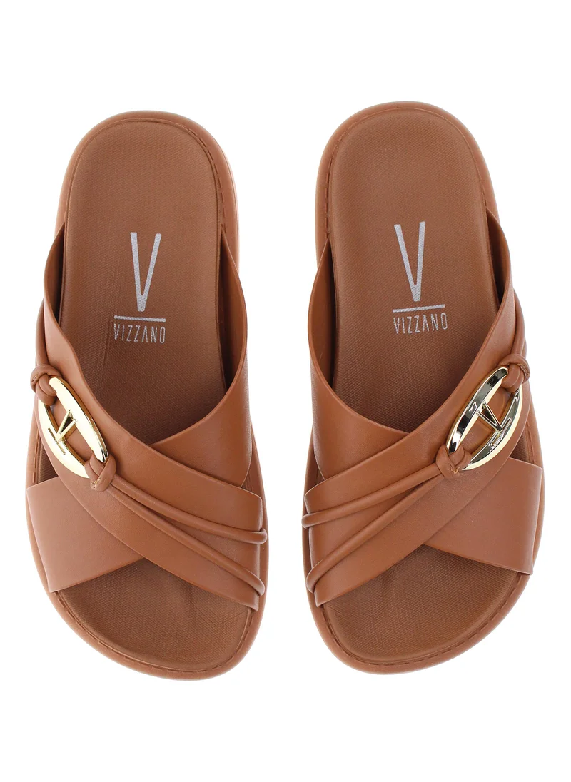 VIZZANO Flat Sandals for Women – Stylish & Comfortable Everyday Wear