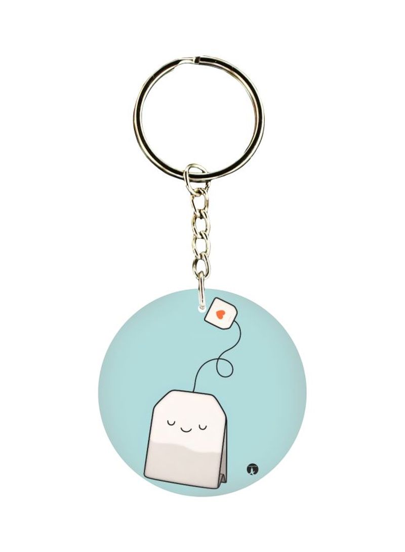 RKN Tea Bag Printed Keychain