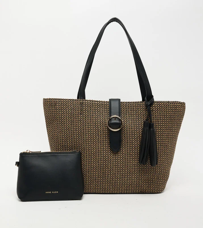 ANNE KLEIN Anne Klein Akh6169 Black Women's Shoulder Bag
