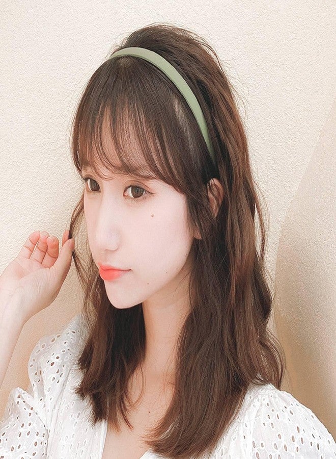 التعارف مجموعة آنا كرييشنز المكونة من 12 قطعة من عصابات الرأس البلاستيكية ذات الأسنان، متينة وخفيفة الوزن، مناسبة للرياضة، للنساء والفتيات والمراهقات والأطفال، إكسسوارات شعر مانعة للانزلاق (لمسة نهائية غير لامعة - 1.2 سم). - Image 2