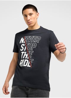 Seventy Five Basics Printed T-Shirt  - Image 1