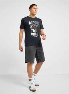 Seventy Five Basics Printed T-Shirt  - Image 4