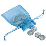 DANFORTH Pewter Sand Dollar Pocket Token Pack of 10 LeadFree Keepsake Coin for Inspiration Weddings Everyday Carry Gifts Made in USA - Image 2