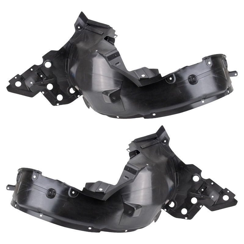 TRQ Front Inner Fender Liner Set Compatible with 20182020 Nissan Kicks NI1248175 NI1249175