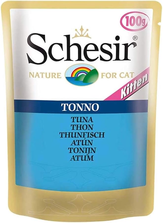 طعام القطط بالتونة مع جيلي الدجاج 85 جم عدد 1