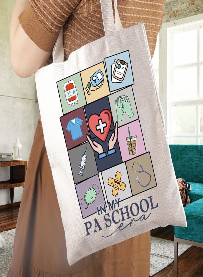 WCGXKO Medical Training Gift In My PASchool Era Tote Bag for Physician Assistant Student - Image 3