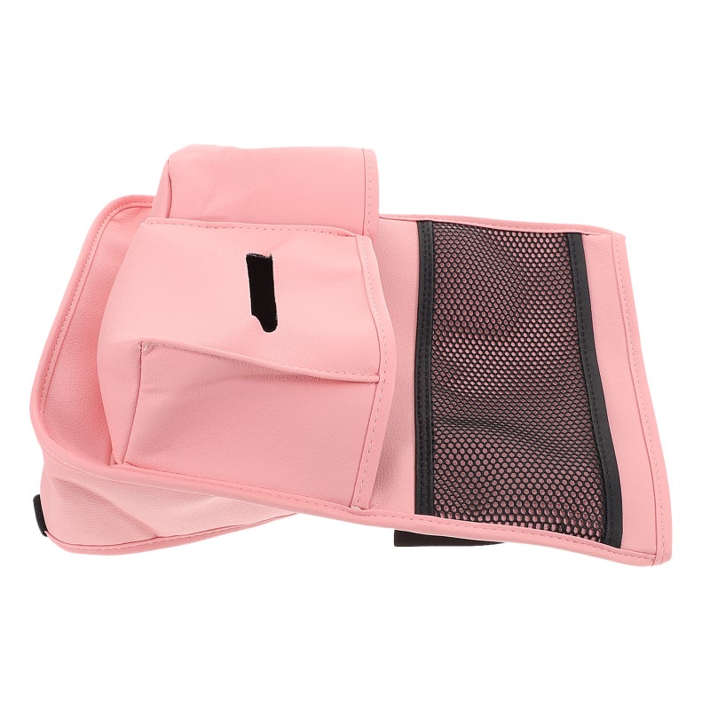 Car Armrest Storage Organizer For Women Interior Multi-Functional Car Console Organizer Bag With Mesh Pouch For Front Seat - Image 4