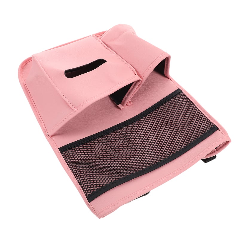 Car Armrest Storage Organizer For Women Interior Multi-Functional Car Console Organizer Bag With Mesh Pouch For Front Seat - Image 5