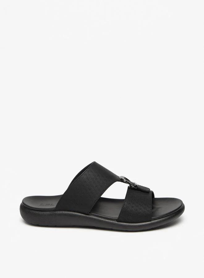 LBL by Shoexpress Men'S Buckle Slip-On Comfort Sandals