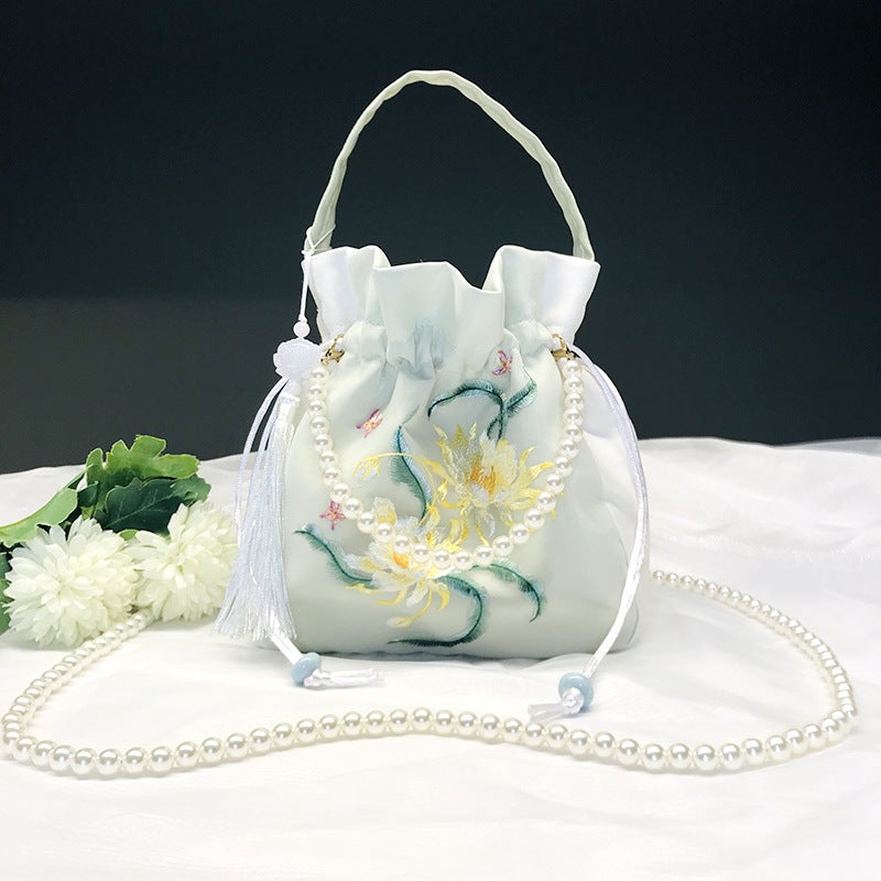 Yunzhiqi Chinese Style Embroidered Crossbody Bag - Image 1