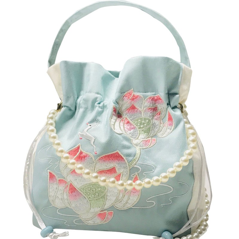 Yunzhiqi Chinese Style Embroidered Crossbody Bag - Image 5