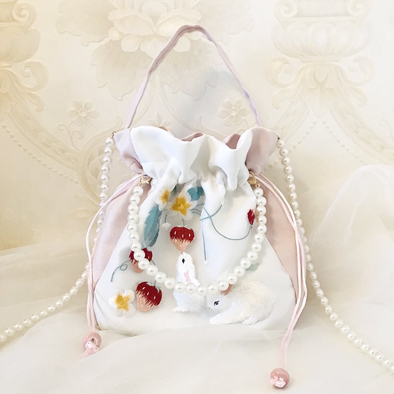 Yunzhiqi Chinese Style Embroidered Crossbody Bag - Image 3