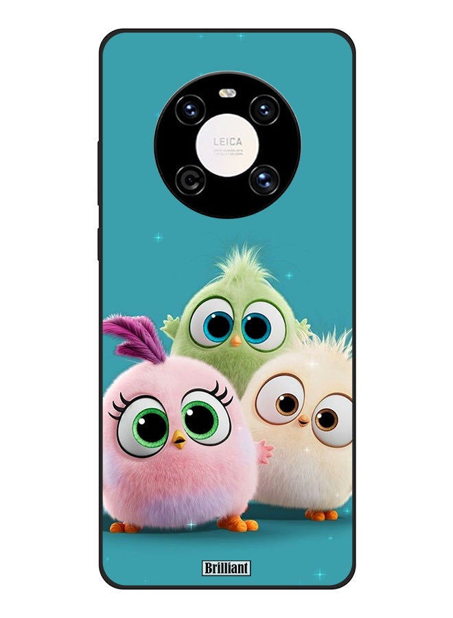 Brilliant Protective Case Cover For Huawei Mate 40E 4G Cute Birds - Image 1