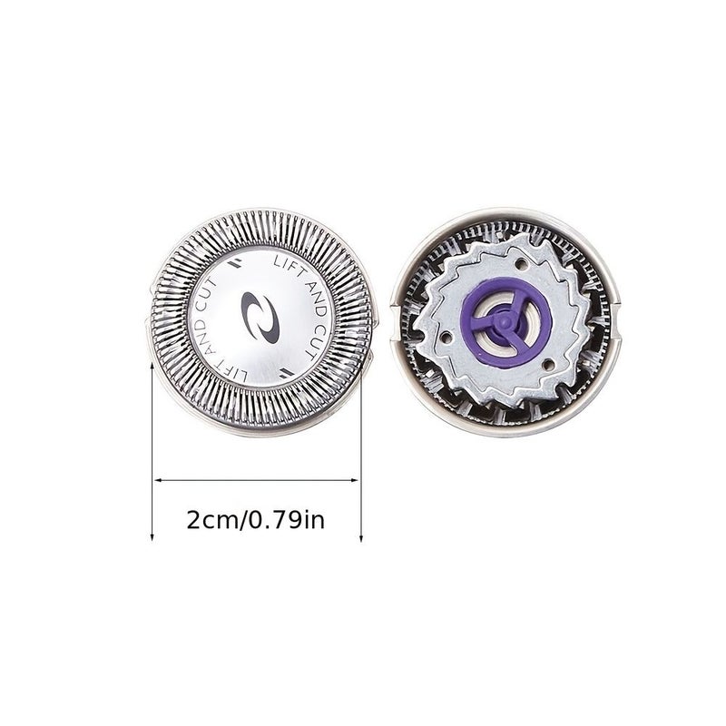 3pcs Replacement Electric Shaver Trimmer Heads Compatible With Philips Models - Image 3