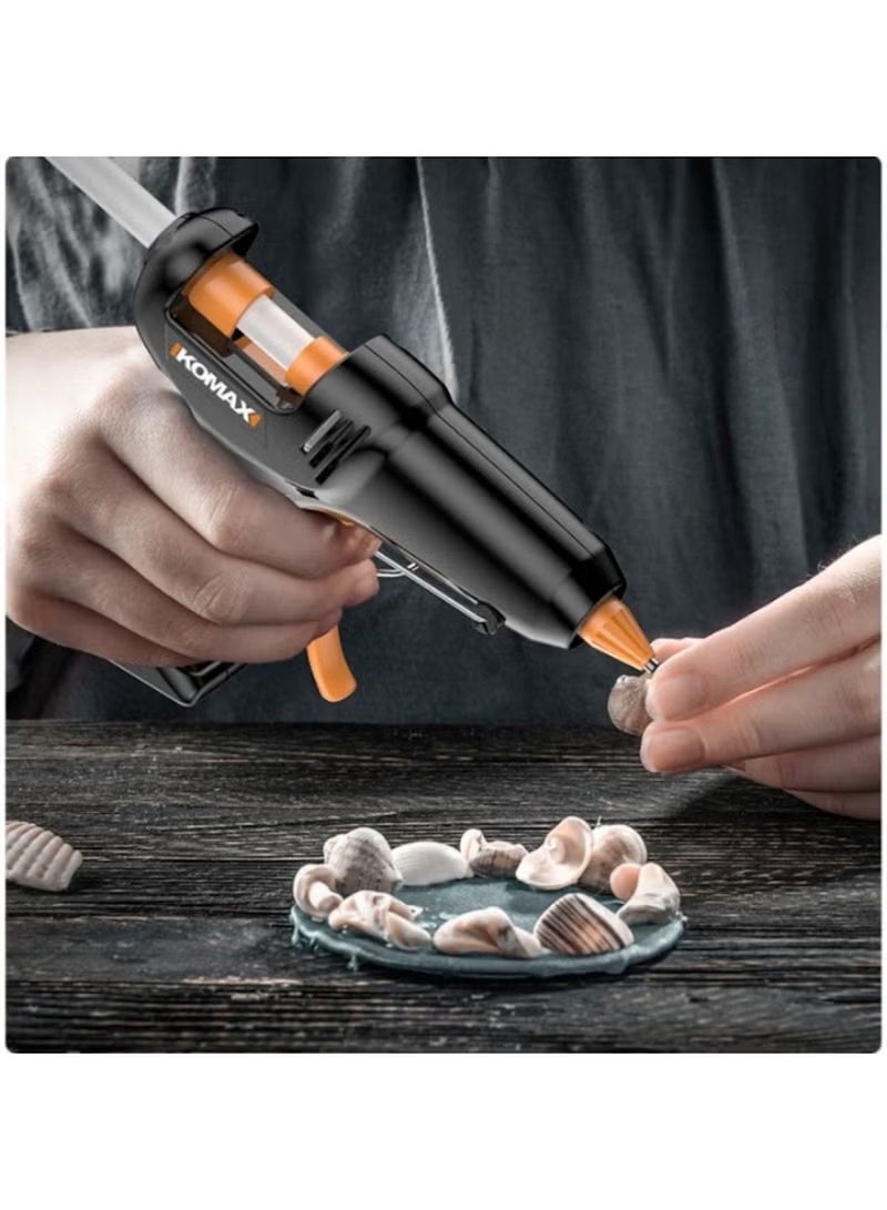 COMMAX 180W Mini Hot Glue Gun Set – Extra Large Glue Gun with 30 Glue Sticks - Image 5