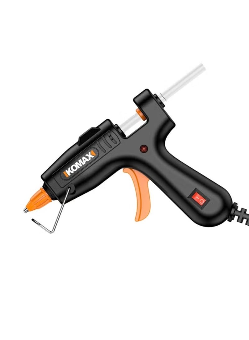 COMMAX 180W Mini Hot Glue Gun Set – Extra Large Glue Gun with 30 Glue Sticks - Image 1