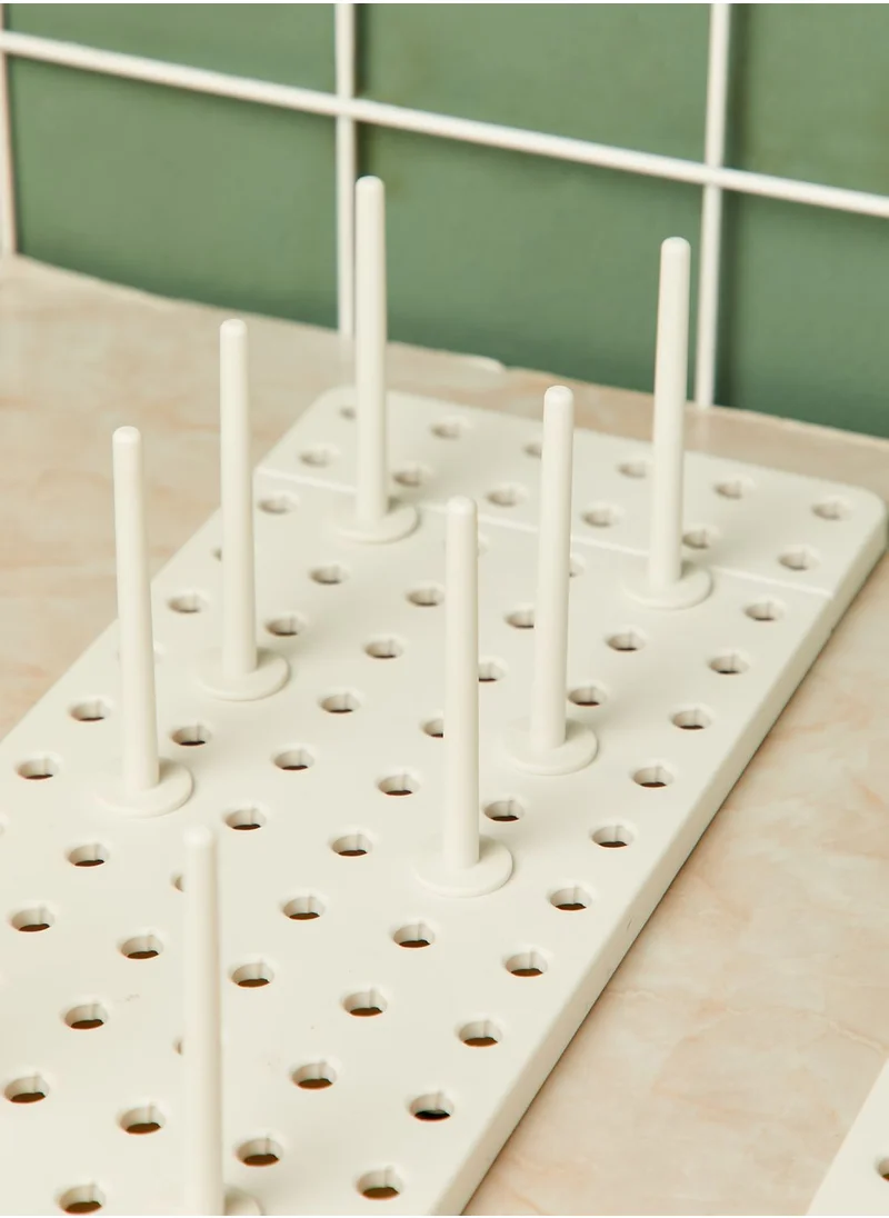 UMBRA White Peggy Drawer Storage Organizer