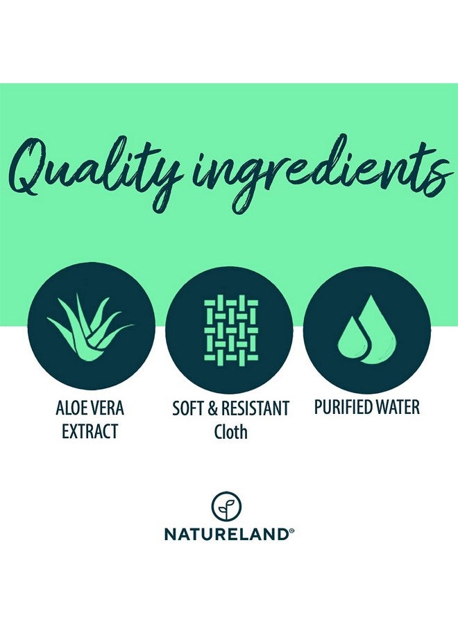 Natureland [150 pcs Extra-Large] Natureland Dog Ear Wipes - Extra Large Pads [170%] - Otic Cleaning Wipes for Infections and Controlling Ear Infections and Ear Odor in Pets - Image 3