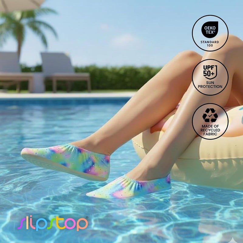 Slipstop water shoes for Women and Men - Quick-Dry Aqua Pool Socks Beach Shoes - Barefoot Shoes for Yoga, Indoor and outdoor activity - Black … - Image 4