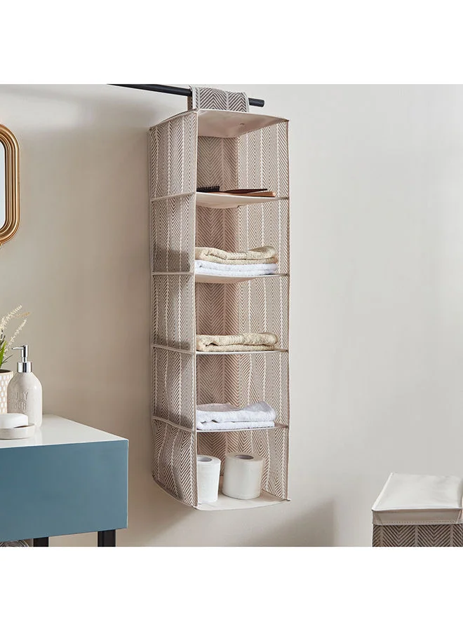 Home Box Ebase 5-Layer Hanging Organiser 28 x 95 x 28 cm