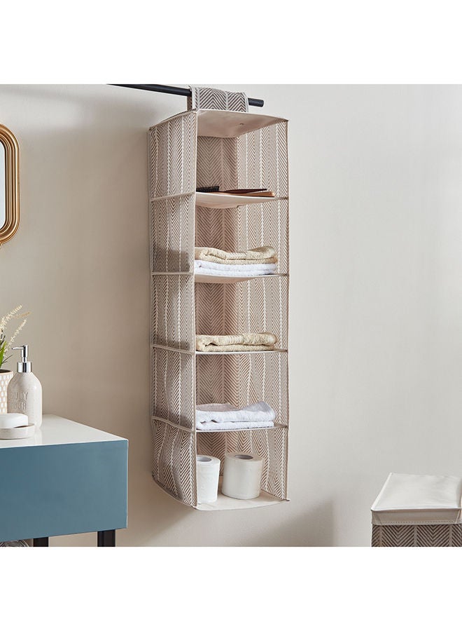 Home Box Ebase 5-Layer Hanging Organiser 28 x 95 x 28 cm  - Image 1