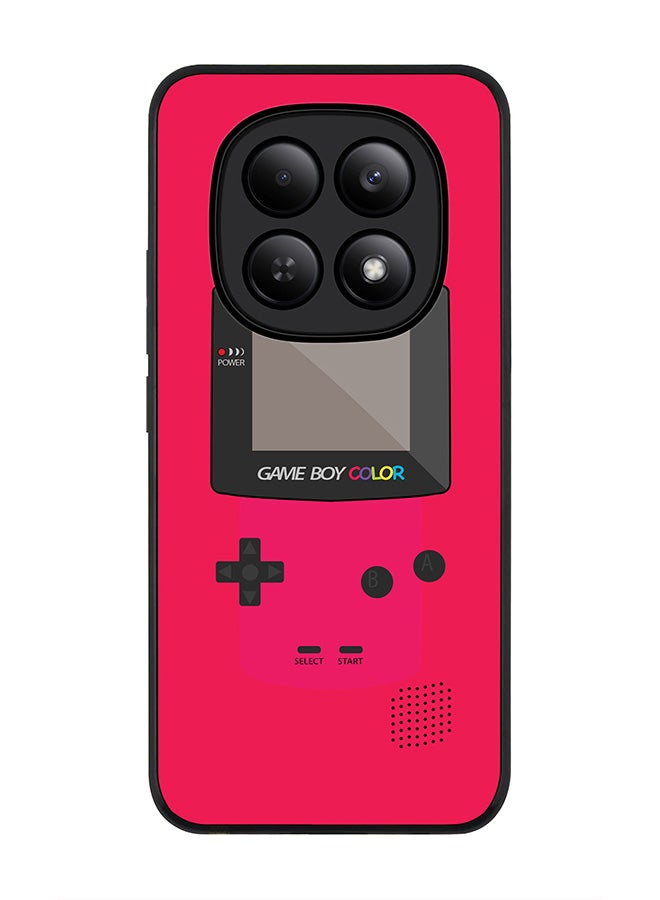 For Xiaomi Redmi Note 15 4G Case,Slim fit Camera Protection, Shockproof Thin Phone cover  - Gameboy Color - Pink