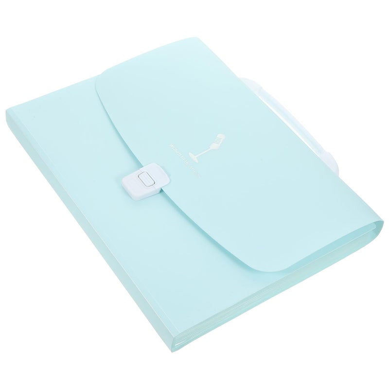 Portable A4 Expanding File Folder 13 Pockets Document Organizer For Office Home - Image 2