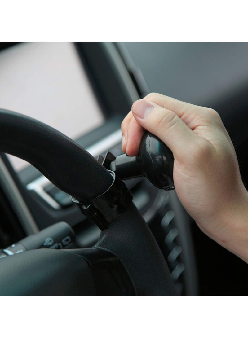 MOB MOB M1232 Car Steering Wheel Spinner Knob Steering Wheel Assistive Ball Power Booster Ball Black - Image 3