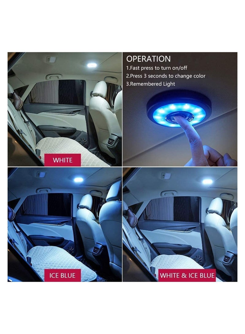 إسكدنيا LED Wall Light Pack for Room Bedroom Bathroom RV Ceiling Dome Map Trunk Lights Lamps Flashlight Cars Interior Trailer Camper Wireless Charge Movable Bright - Image 3