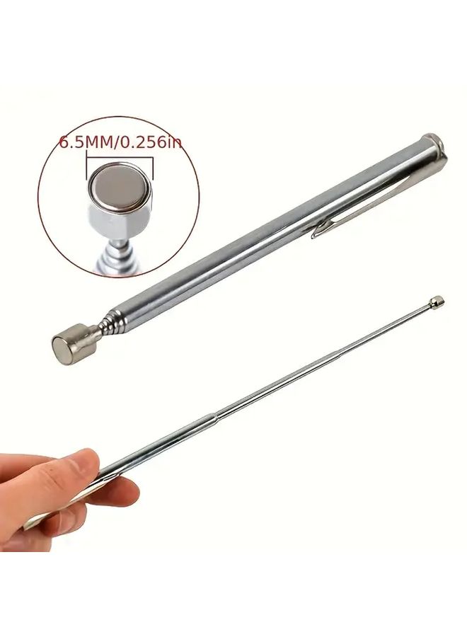 Magnetic Pickup Rod Automotive Repair Tool Stainless Steel Metal Durable Design - Image 2