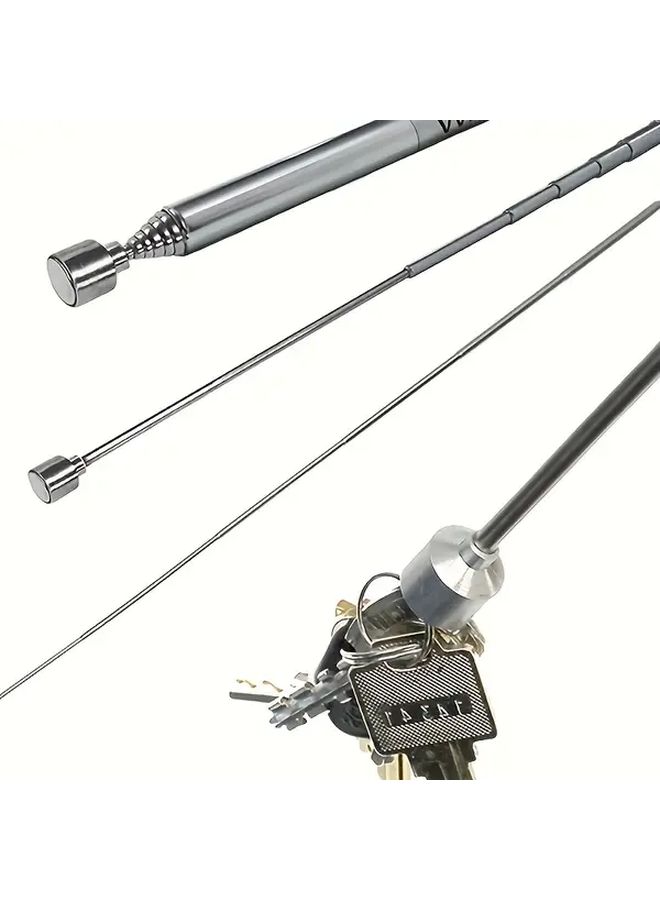Magnetic Pickup Rod Automotive Repair Tool Stainless Steel Metal Durable Design - Image 5