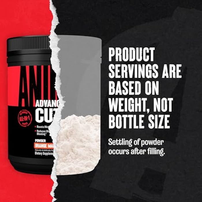 Animal Cuts Thermogenic Fat Burner Powder - Weight Loss for Women and Men for Metabolism, Energy, Focus, and Nootropic Brain Support with Ketones Appetite Suppressant - Orange Mango Flavor - Image 2