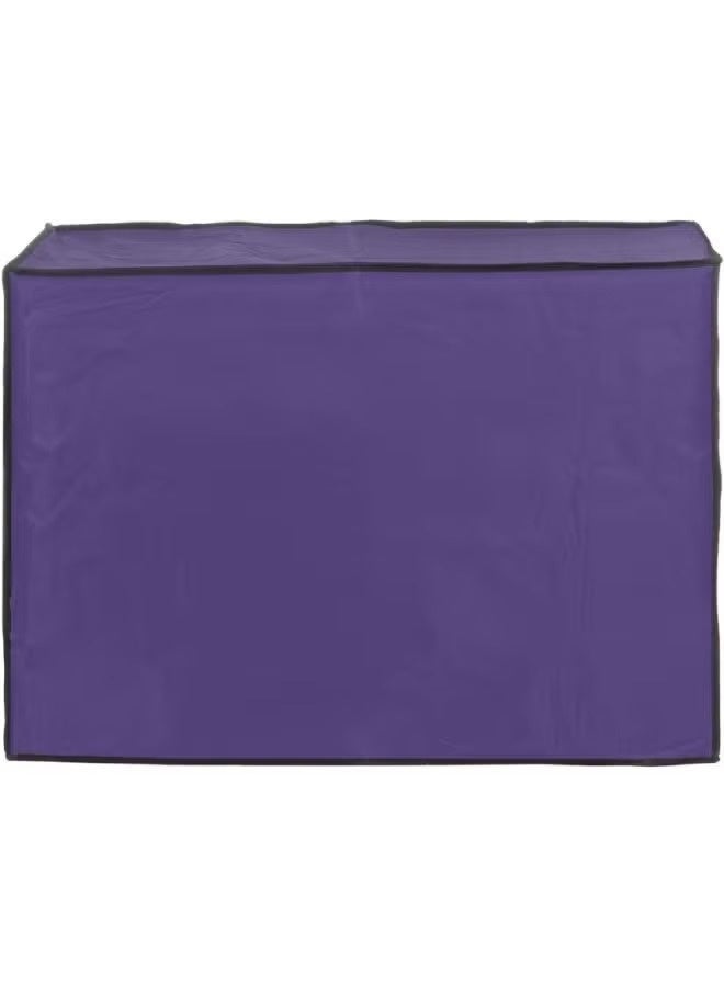 Air conditioner cover for storing a 2.25 HP air conditioner, made of vinyl and waterproof. - Image 2