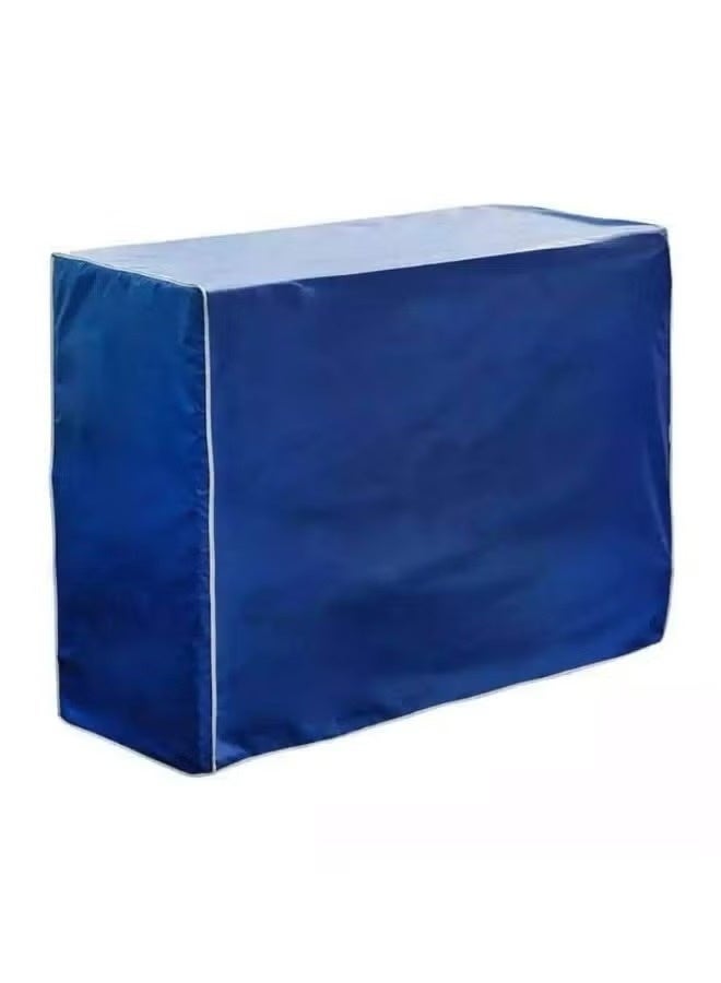 Air conditioner cover for storing a 2.25 HP air conditioner, made of vinyl and waterproof. - Image 1