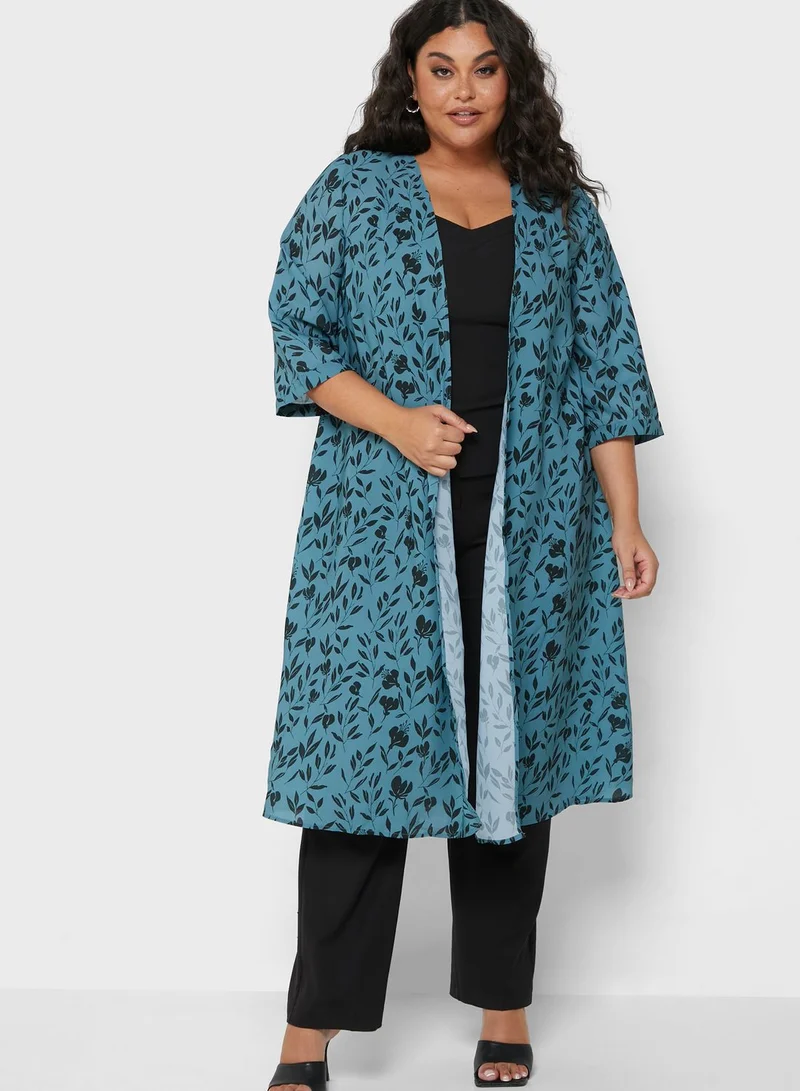 faballey_curve Knitted Longline Shrug