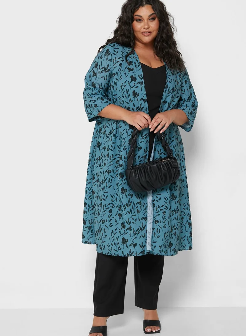 faballey_curve Knitted Longline Shrug