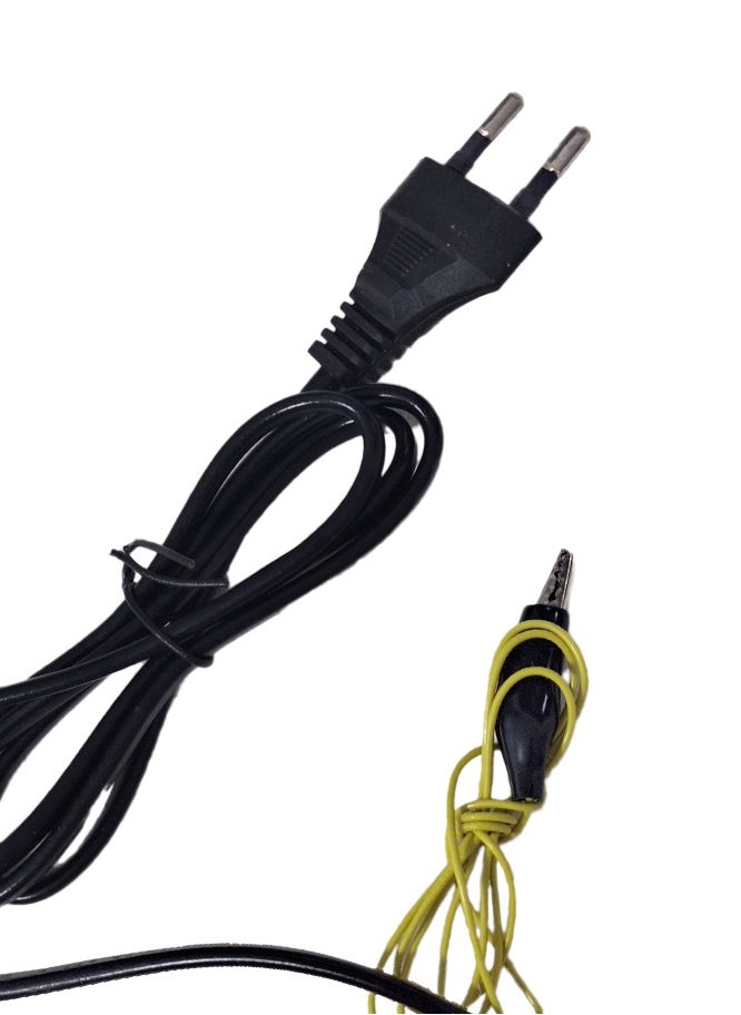 Generic Professional electric soldering iron, 220V and 60W with grounding connection to discharge static electricity and protect delicate electronic components. Supports ESD Safe feature. High temperature to ensure fast heating and powerful performance, comfortable anti-slip handle, precision metal tip ideal for delicate electronic soldering work, lightweight and easy to carry  - Image 3