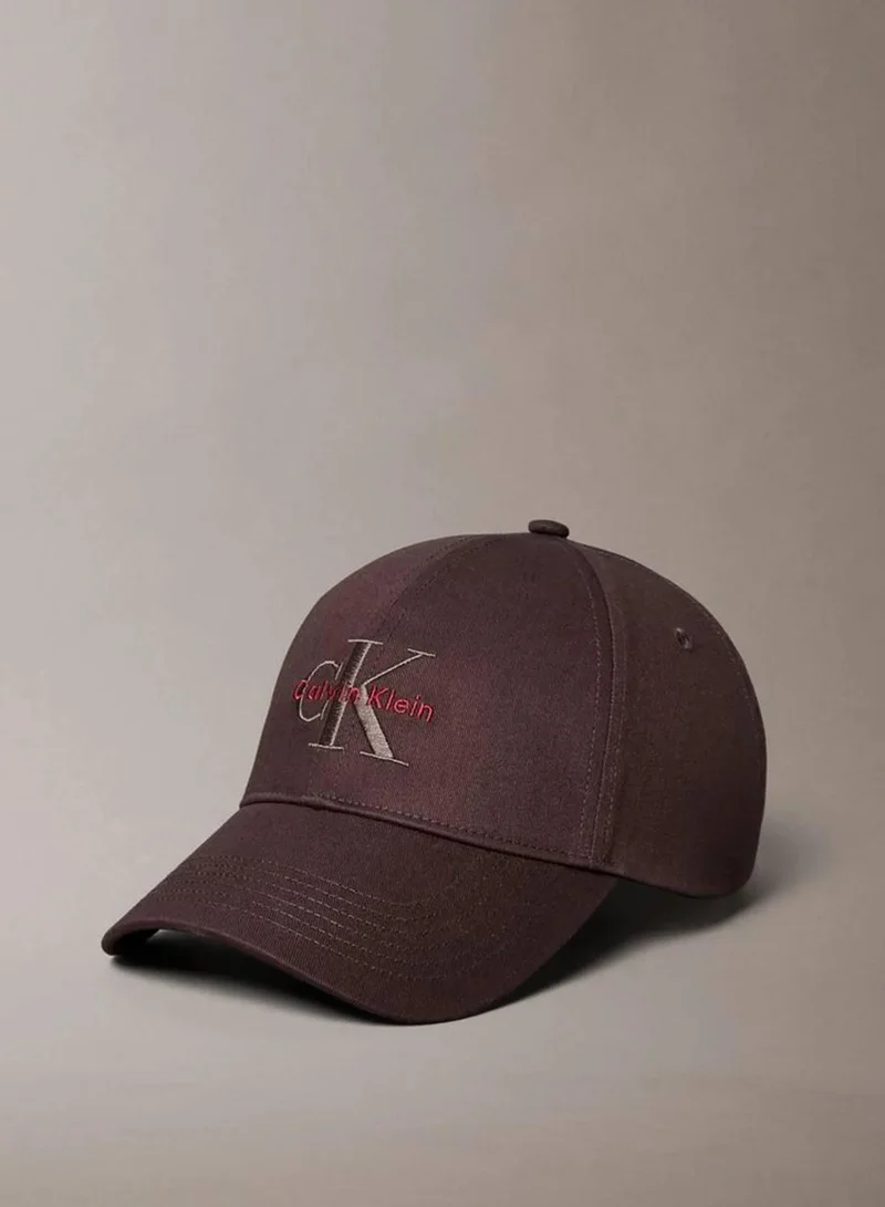 Embroidered Monogram Logo Baseball Cap