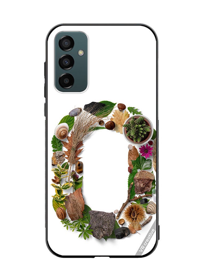 VR CREATIVE Protective Case Cover For Samsung Galaxy F23 Alphabet O Design Multicolour - Image 1