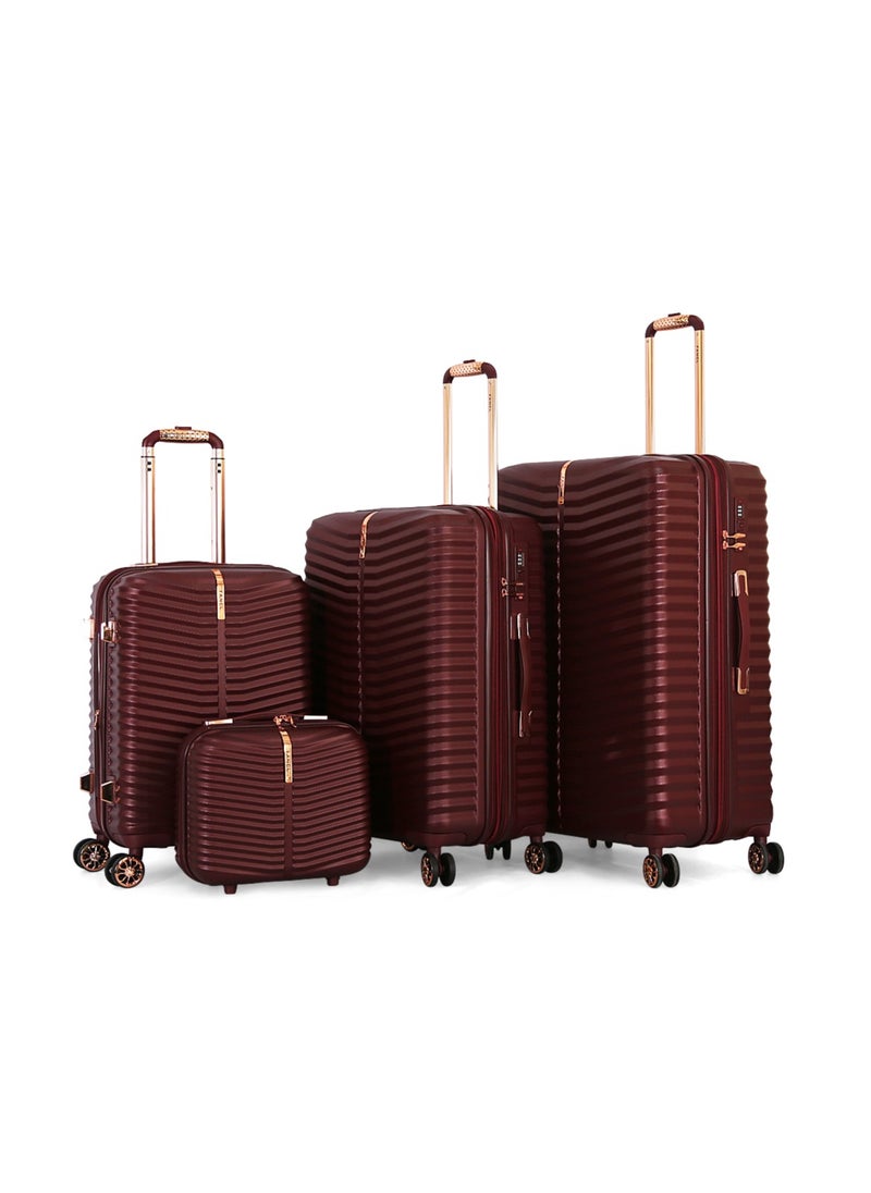 Fancl - Fancl Hardside Luggage Trolley Bag 4 Pcs Set - Image 1