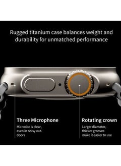 Raxoom T800 Ultra Smart Watch Ultra Series8 NFC Smartwatch Call Waterproof Wireless Charging Fitness  - Image 4