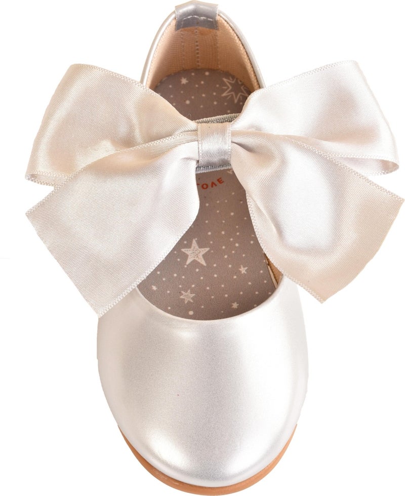 ModaOnn Girls Bowknot Ballerina Shoes  - Image 4
