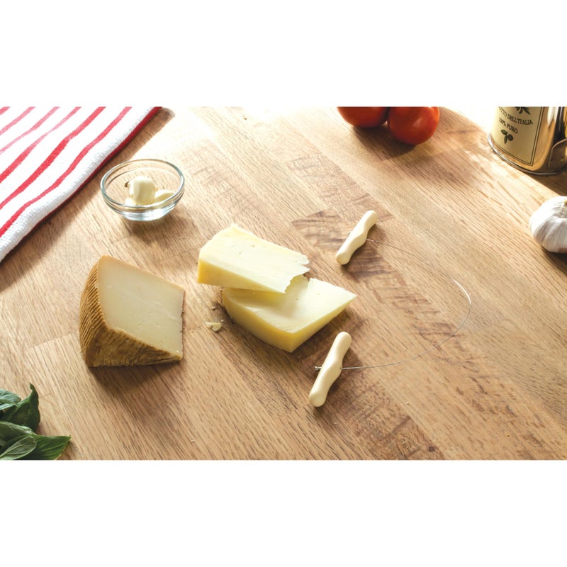 Fante's Fantes Cheese Wire Cheese Slicer  Stainless Steel  12-Inches Long  The Italian Market Original Since 1906 - Image 4