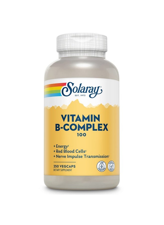 Solaray - Solaray B-Complex 100 - 250 - Capsule [Health and Beauty] - Image 1