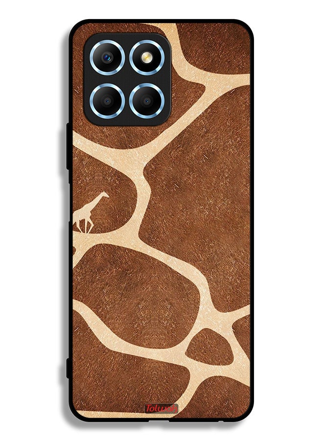 Tolwak Honor X8 5G Protective Case Cover Giraffe Skin - Image 2