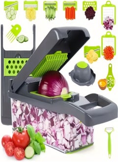 KEVIN Vegetable Slicer, All-in-one Kitchen Vegetable and Fruit Divider, Vegetable Cutter/grater/slicer, Suitable for Potatoes, Carrots, Cucumbers  - Image 1