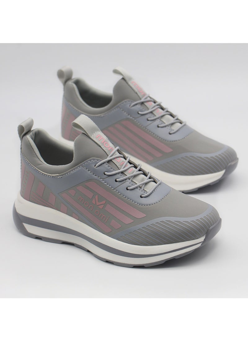 Mon Ami - Monami Women & Girls Sneakers | Ultra Lightweight, Premium Quality Non Slip Walking Sneakers | Breathable Fashion Sport Shoes for Women - Image 1