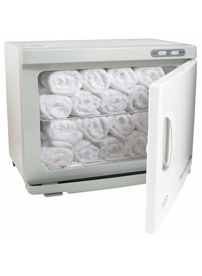 ForPro Professional Collection سخان مناشف ساخن متميز، سعة إضافية كبيرة 23 لتر، رفان من الفولاذ المقاوم للصدأ، أبيض - Image 4