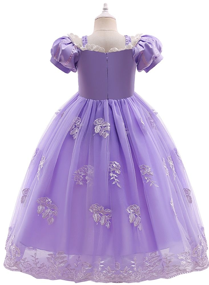 Loquat Fashion princess dress with embroidered lace  - Image 2